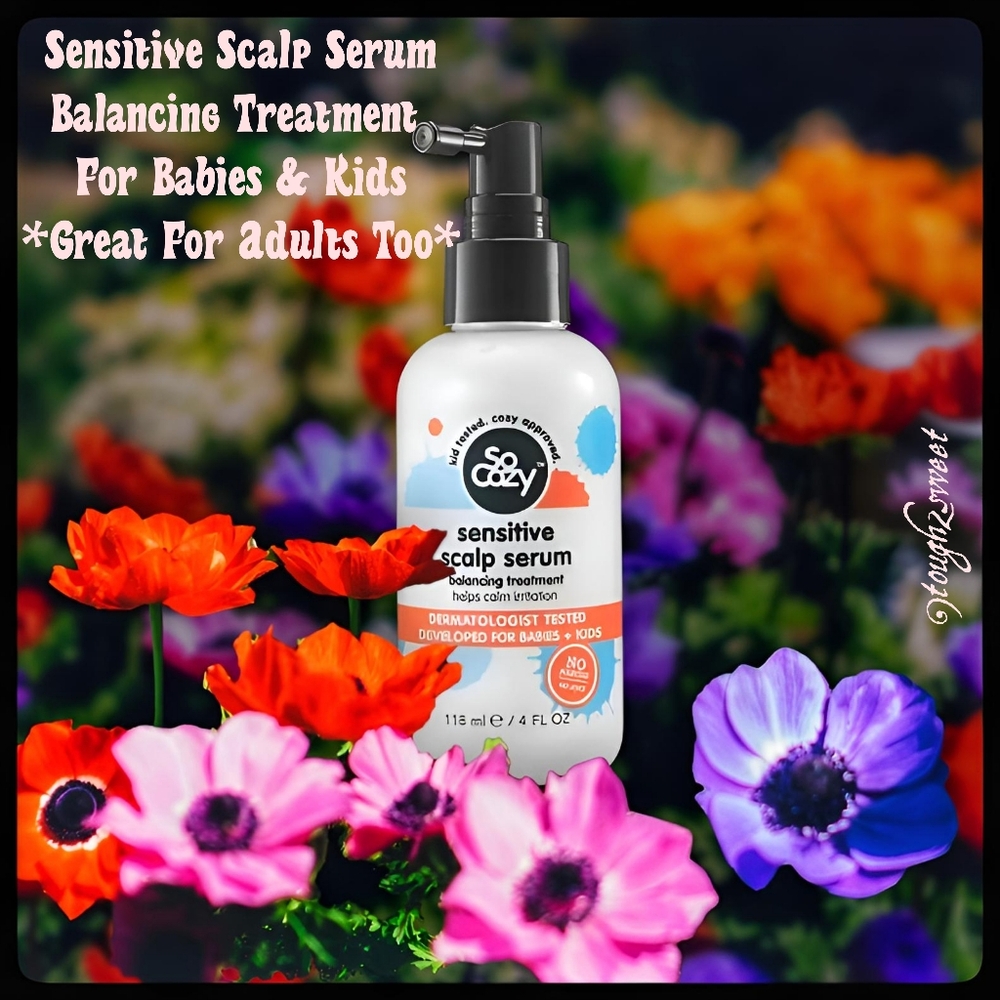 🆕️"SO COZY" SENSITIVE SCALP  SERUM BALANCING TREATMENT FOR BABIES & KIDS